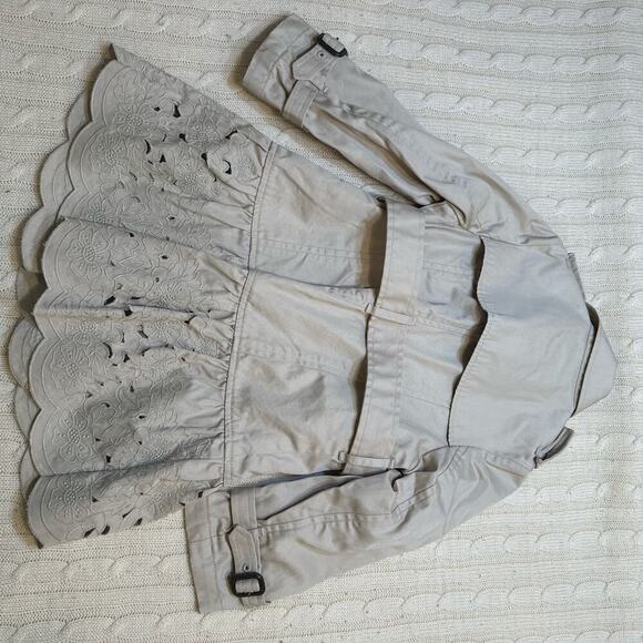 Aquascutum Junior Trench Coat sz 4/5 - Picture 4 of 13